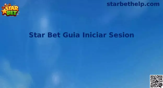 Star Bet guía inicio sesión