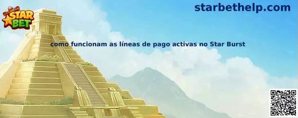 Cómo funcionan las líneas de pago activas en Star Burst