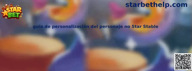 Guía de personalización del personaje no Star Stable