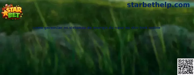 Gestión de energía naves STO