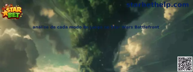 Análisis de cada modo de juego en Star Wars Battlefront