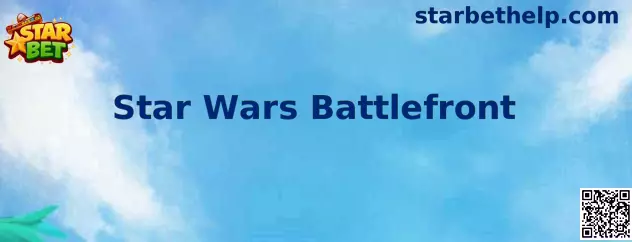 Escena de combate de Star Wars Battlefront